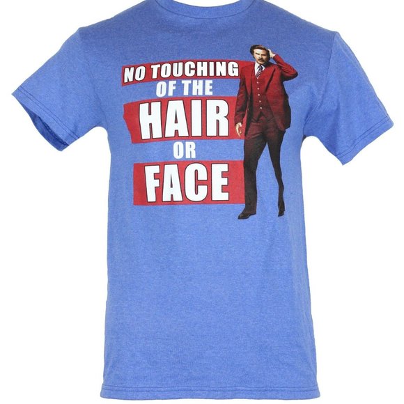 new Anchorman Movie tee LARGE Ron Burgundy t-shirt Will Ferrell Comedy Funny - Picture 1 of 6